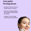 cara pakai firming serum